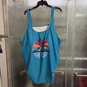 Tankini swim top